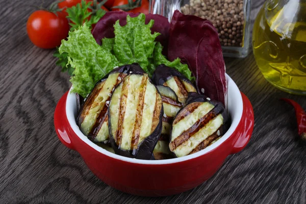 Etkili ızgara patlıcan