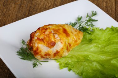 Peynir pişmiş tavuk göğsü