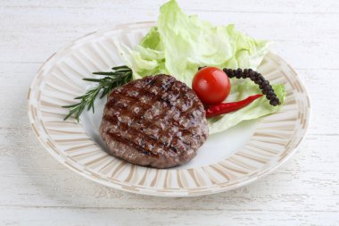 Izgara burger pirzola