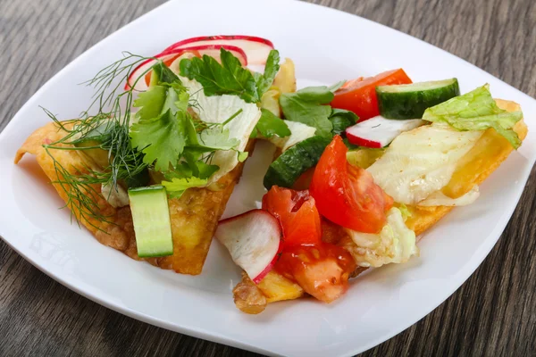 Deliciosa Pita con verduras — Foto de Stock