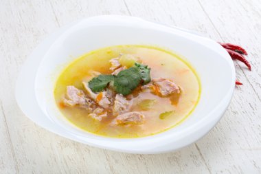 Diyet tavuk çorbası