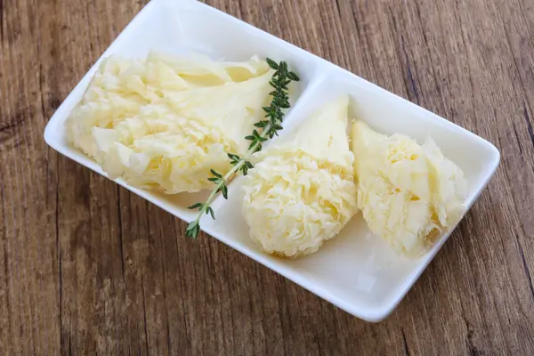 Délicieux fromage Tete de Moin — Photo