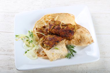 Vejetaryen patates kebabı