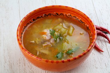 Diyet tavuk çorbası