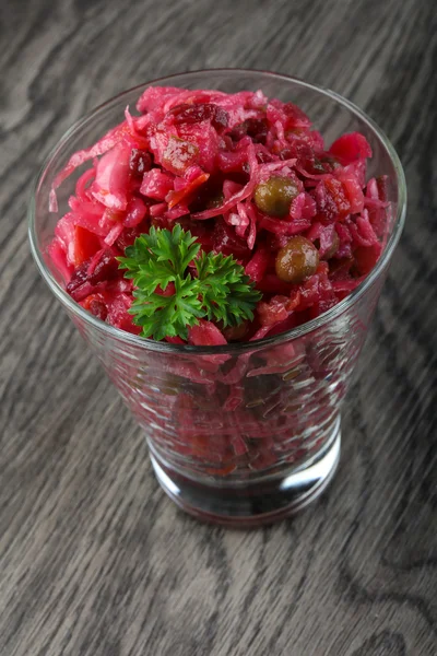 Viniagrette russian salad — Stock Photo, Image