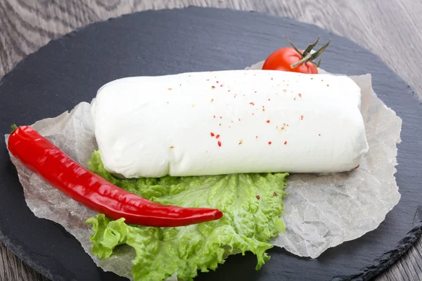 Köstlicher Mozzarella-Käse — Stockfoto