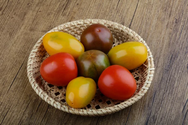 Mistura de tomate fresco maduro — Fotografia de Stock