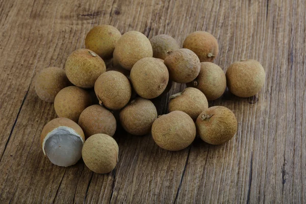 Fruta tropical longan — Foto de Stock