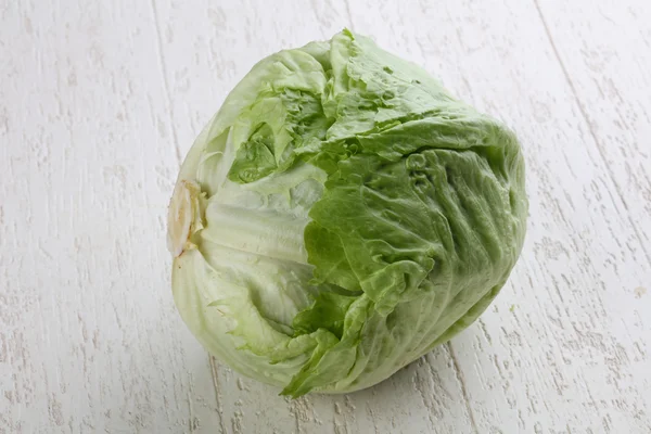 Fresh ripe Iceberg salad — Stock Photo, Image