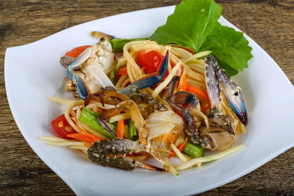 Yengeç Salatası lezzetli Tay baharat