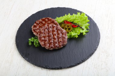 Izgara burger pirzola