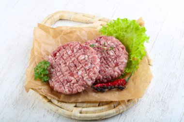 Ham burger pirzola