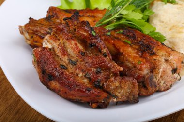 Domuz kaburga Barbekü