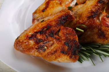 ızgara tavuk kanadı