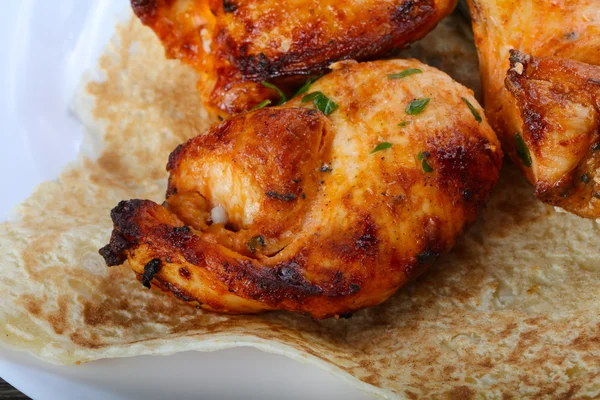 Ayam panggang payudara — Stok Foto