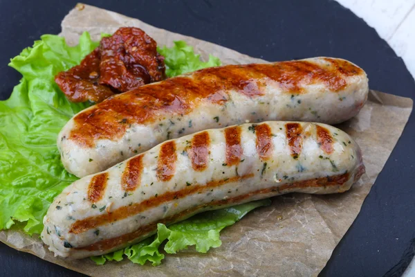 Delicious Grilled sausages — Stock Photo, Image