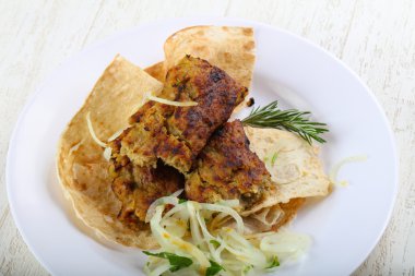 Vejetaryen patates kebabı