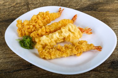 Asya karides tempura