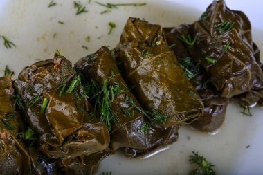 yaprak dolması et