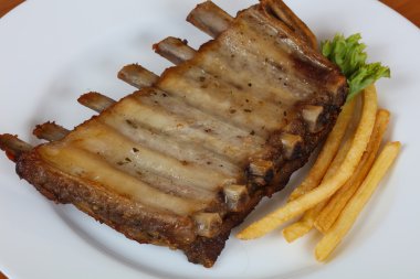 kavrulmuş Domuz kaburga