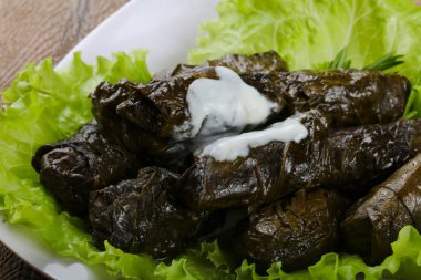 yaprak dolması et