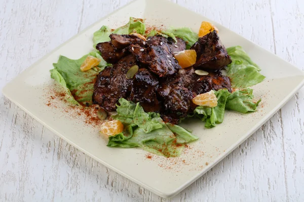 kızarmış tavuk karaciğer