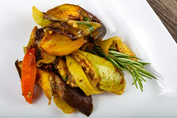 Baked effective vegetables — Stock Photo, Image