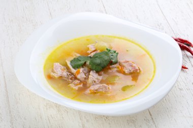 Diyet tavuk çorbası