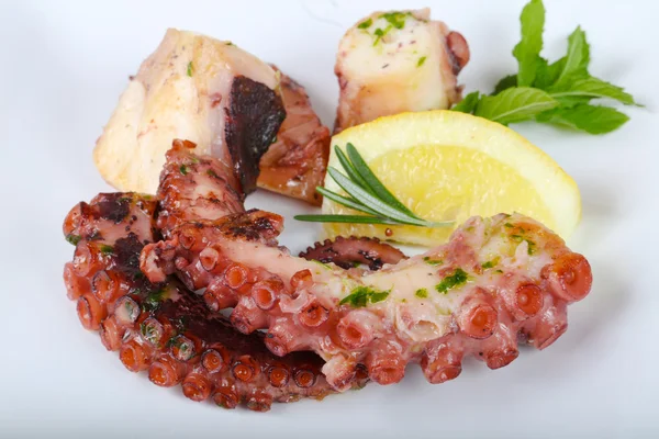 Heerlijke gegrilde octopus — Stockfoto