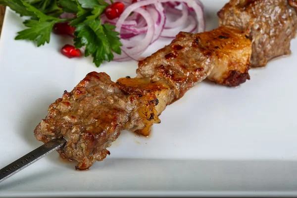 Grilled Lamb barbecue — Stock Photo, Image