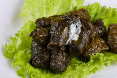 yaprak dolması et