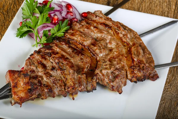 Grilled meat barbecue — Stock Photo, Image