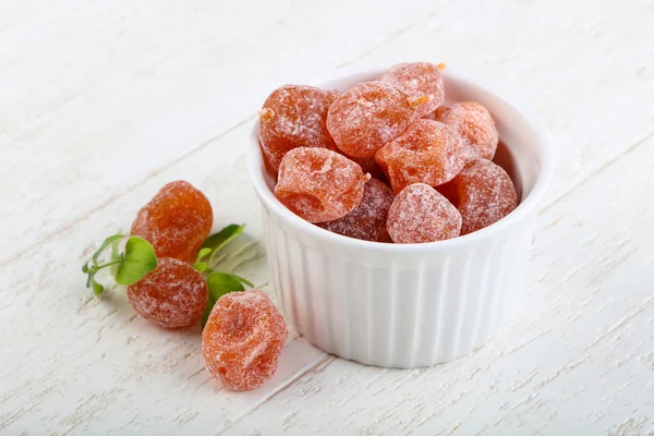 Kumquat seco doce — Fotografia de Stock