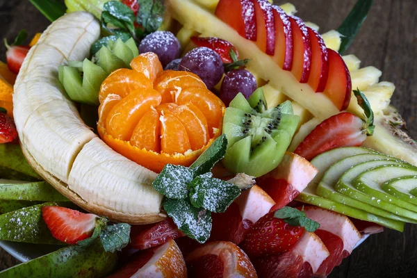Mezcla de ensalada de frutas — Foto de Stock