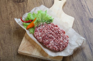 Ham burger pirzola