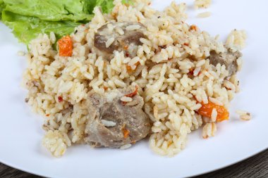 Lezzetli pilav pirinç