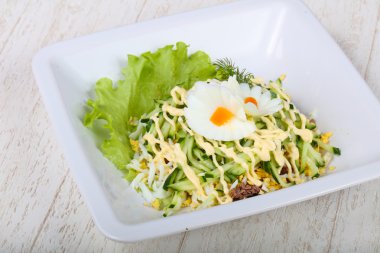 lezzetli biftek salata