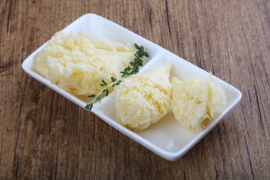 Lezzetli peynir Tete de Moin