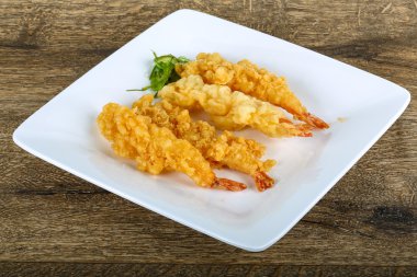 Asya karides tempura