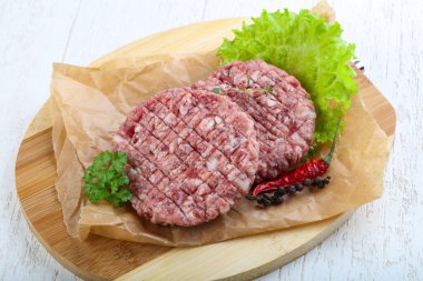 Ham burger pirzola