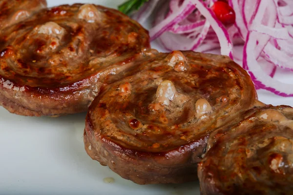 Barbacoa de cordero a la plancha —  Fotos de Stock