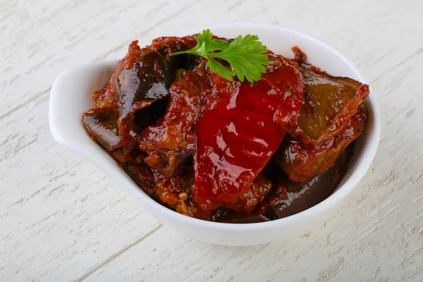 Mezcla de verduras a la plancha — Foto de Stock