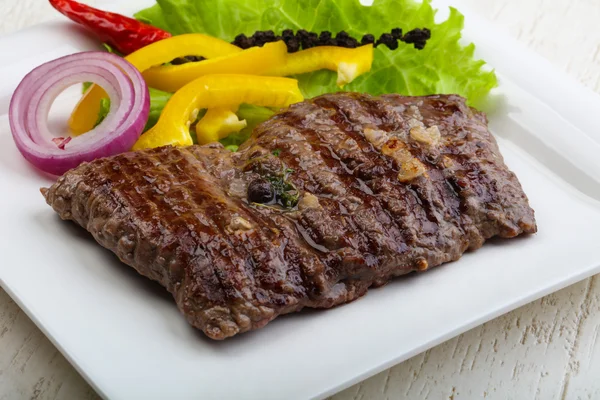 Grilled beef steak — Stock Photo, Image