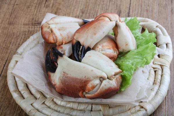 Garras de cangrejo con carne delicada —  Fotos de Stock