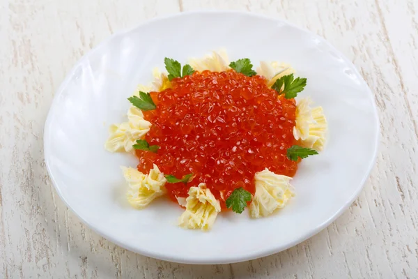 Lezzetli kırmızı havyar