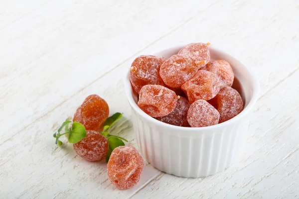 Kumquat seco doce — Fotografia de Stock