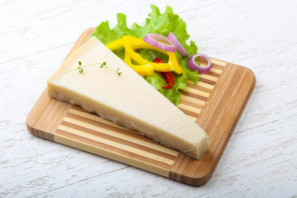 Parmesan cheese triangle — Stock Photo, Image