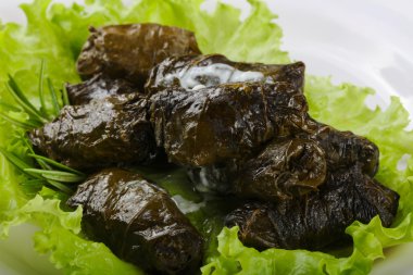 yaprak dolması et