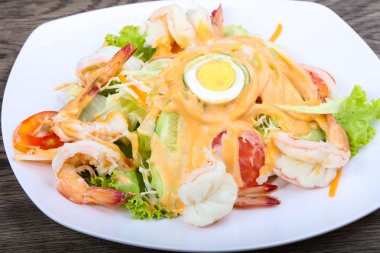 lezzetli karides kokteyl