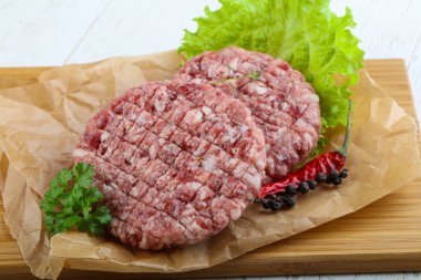 Ham burger pirzola